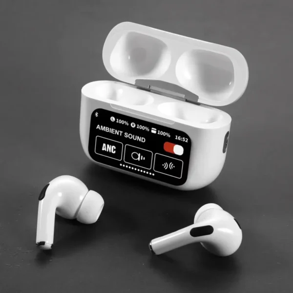 A9 Pro ANC Touch Screen Display Earbuds - Image 2